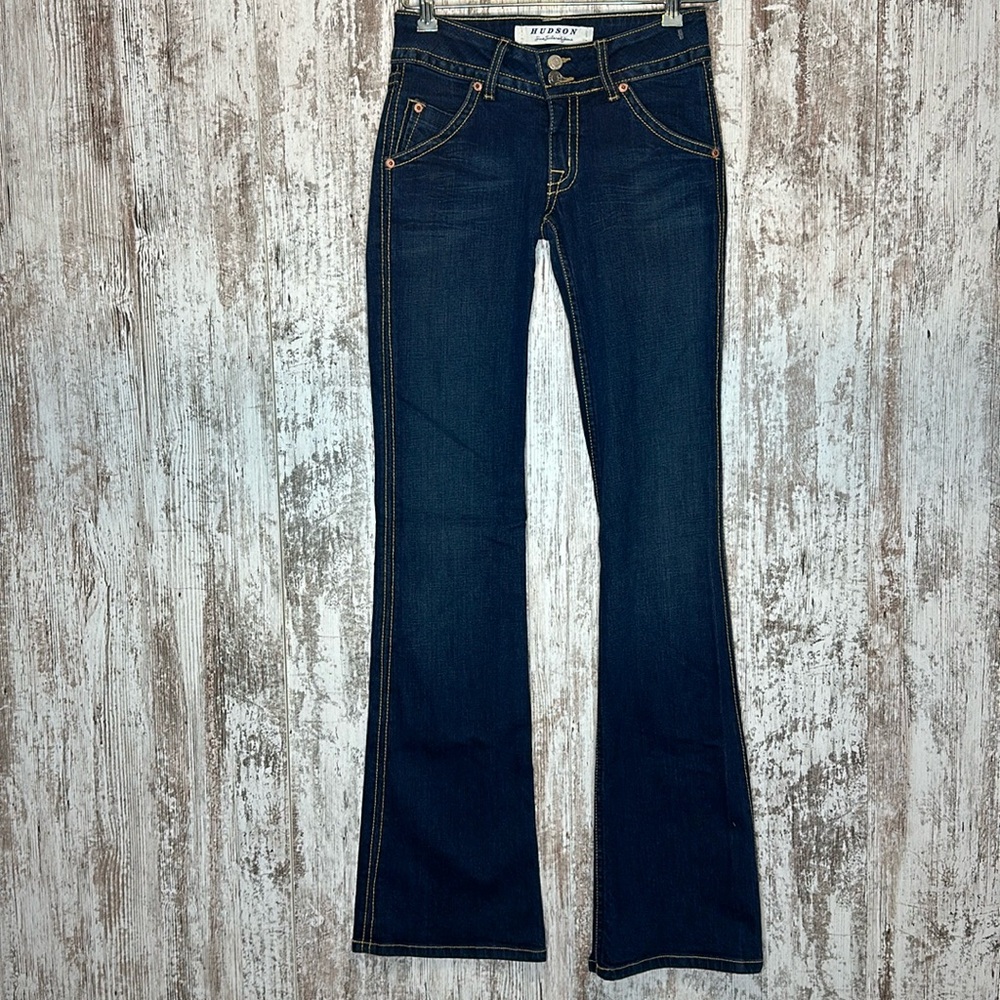 Hudson Jeans Dark Indigo Flare Jeans